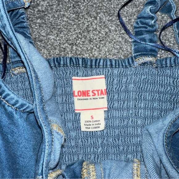 Denim Crop Tank - Picture 3 of 3